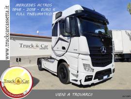 RIF.1284 MERCEDES ACTROS – 2018 – TRATTORE STRADALE FULL PNEUMATICO – EURO 6