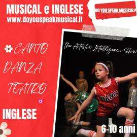 CORSO DI MUSICAL in INGLESE per BAMBINI