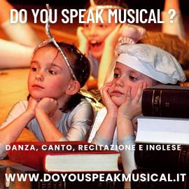 CORSO DI MUSICAL in INGLESE per BAMBINI