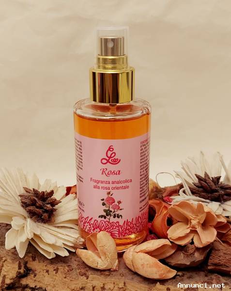 Rosa fragranza analcolica alla rosa orientale da 135ml marchio Gialean nuovo