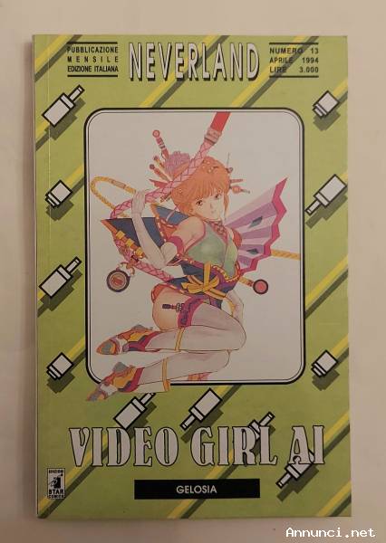 Video Girl Ai 13 Gelosia di Masakazu Katsura Ed.Star Comics, aprile 1994