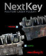 pulizia laser motori