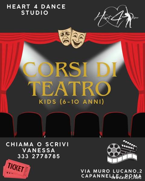 Corsi Teatro KIDS