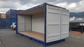 Contenitore per rifiuti pericolosi, apertura laterale (2,7 m x 1,8 m di altezza)