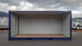 Contenitore per rifiuti pericolosi, apertura laterale (2,7 m x 1,8 m di altezza)