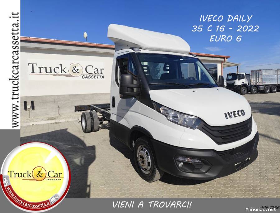 RIF.1266 IVECO DAILY 35 C 16 – 2022 – TELAIO – EURO 6