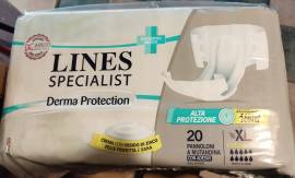 Lotto risparmio 7 pacchi x 20 LINES SPECIALIST XL - pannoloni a mutandina