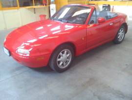 MX5 MIATA MAZDA 1992 ROSSA VENDO A MILANO MACCHINA PERFETTA SEMPRE IN BOX  MX5 MIATA MAZDA 1992 ROSSA VENDO A MILANO MACCHINA PERFETTA SEMPRE IN BOX