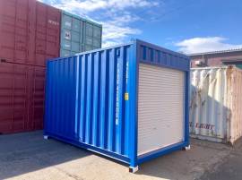 Nuovo container per stoccaggio da 4 m con serranda avvolgibile Nuovo container per stoccaggio da 4 m con serranda avvolgibile