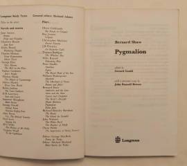 Pygmalion by George Bernard Show Longman Study Texts Pygmalion by George Bernard Show Longman Study Texts