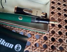 Pelikan stilografica vintage M 150, produzione originale con incisione "W. Germany" sul Pelikan stilografica vintage M 150, produzione originale con incisione "W. Germany" sul