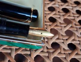 Pelikan stilografica vintage M 150, produzione originale con incisione "W. Germany" sul Pelikan stilografica vintage M 150, produzione originale con incisione "W. Germany" sul