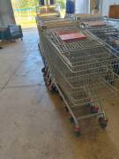 CARRELLI SPESA PER SUPERMERCATO USATI  