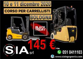 Corso PATENTINO MULETTISTA a BOLOGNA il 10 ed 11 DICEMBRE 2020