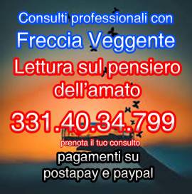 CONSULTI TELEFONICI CON FRECCIA VEGGENTE