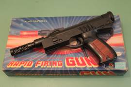 GIOCATTOLO VINTAGE - PISTOLA LUCI E SUONI TOY GUN NUOVA ANNI 80