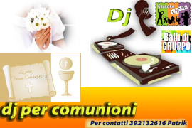 Dj e Service Audio e Luci per animazione per eventi & feste private 