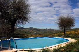 Villa bifamiliare con giardino e piscina prima collina Oltrepo Pavese