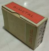 Scatola pennini Lus Bimetal in acciaio n.1931 EF Made in Italy nibs sigillata 