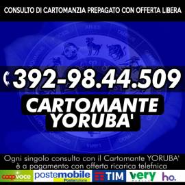 YORUBA' Cartomante Sensitivo Veggente