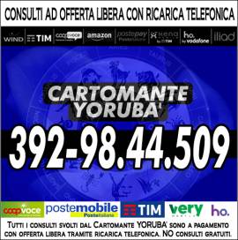 Telefona oggi e richiedi un consulto di Cartomanzia con il Cartomante YORUBA' 