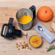 Imetec SM 1000 Soup Maker, Cuoce e Frulla, 3 Programmi Automatici, Vellutate, Zuppe e Frullati, 6 Po