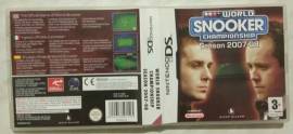 Il gioco ufficiale di snooker Nintendo DS stagione 2007-2008 nuovo senza cellophane 