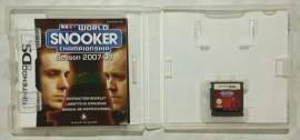Il gioco ufficiale di snooker Nintendo DS stagione 2007-2008 nuovo senza cellophane 