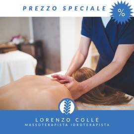 sconto  massaggi o  pacchetto  da  3  trattamenti 