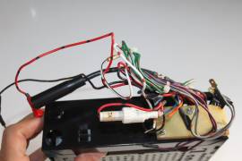 Autoradio cassette player PANASONIC RD50 con cavi ISO da collezione