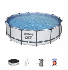 Bestway Piscina Fuori Terra Rotonda esterno 457×107 Cm