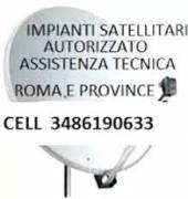 roma antennista a domicilio sky tivu'sat  cell  3486190633