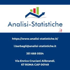 Supporto in Analisi statistica per Tesi o Progetti (online)