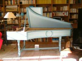 Clavicembalo francese Zuckermann con 2 tastiere