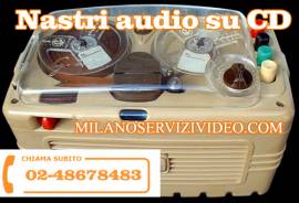 vecchi nastri audio geloso magnetofono,revox,castelli,grundig nastri 1/4 pollice anni 50-60-70 in cd