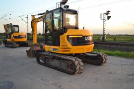 2015 JCB 85Z-1 midi escavatore