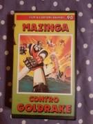 Videocassetta VHS Anime film MAZINGA CONTRO GOLDRAKE Edizioni Center TV in 16:9
