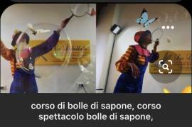 bolle di sapone formazione - formazione spettacolo bolle di sapone - corso in aula - oppure online