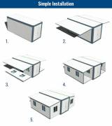 Casa mobile estensibile 36mq prefabbricata