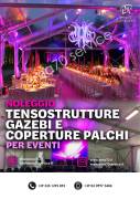 NOLEGGIO GAZEBI - PER EVENTI AZIENDALI - EVENTI PRIVATI - EVENTI PUBBLICI - CONVENTION MEETING 