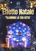 NATALE  VIDEO MAPPING 2D e 3D - ILLUMINA LA TUA CITTA’ - PER EVENTI AZIENDALI - EVENTI PRIVATI 