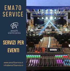 EMA'70 SERVICE PRESENTAZIONE  - PER EVENTI AZIENDALI - EVENTI PRIVATI - EVENTI PUBBLICI 