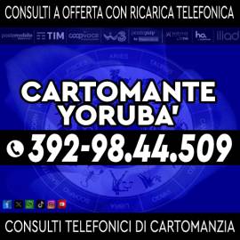 Alta Qualità, Basso Costo: il Cartomante YORUBA' - Consulti telefonici di Cartomanzia
