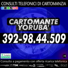 Alta Qualità, Basso Costo: il Cartomante YORUBA' - Consulti telefonici di Cartomanzia