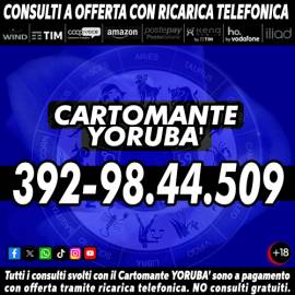 Consulti dettagliati e approfonditi con tempistiche precise: il Cartomante YORUBA'