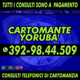 APPROFITTA DELL'OFFERTA - CONSULTO TELEFONICO CON IL CARTOMANTE YORUBA'