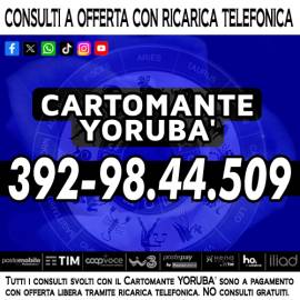 YORUBA' il Cartomante non vende illusioni ma solidi responsi attraverso la lettura dei Tarocchi
