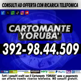 Cerca tutte le risposte che desideri con 1 consulto di Cartomanzia con il Cartomante YORUBA'