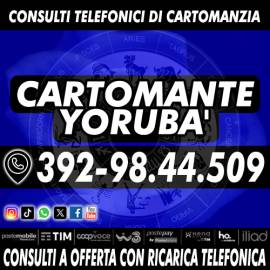 Il cartomante YORUBÀ - Lettura dei Tarocchi con offerta tramite ricarica telefonica