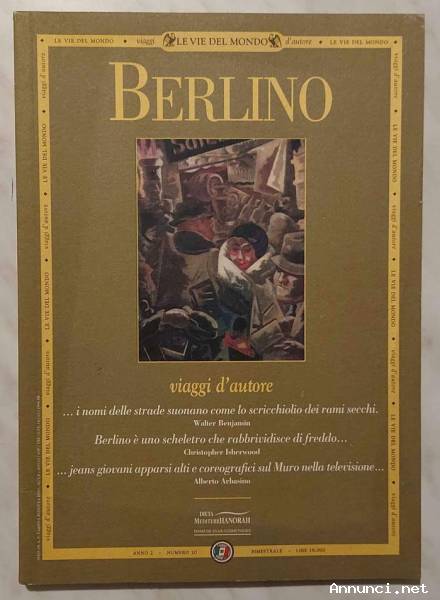 BERLINO. Collana: Le vie del mondo.Viaggi d'autore n.10 Ed.Touring Club Italiano, novembre 1997